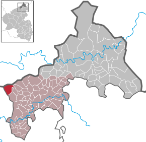 Poziția Kircheib pe harta districtului Altenkirchen