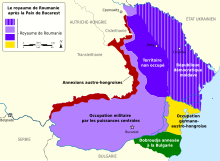 carte du royaume de Roumanie