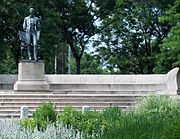 Abraham Lincoln: The Man, Lincoln Park, Chicago, Illinois, 1887.