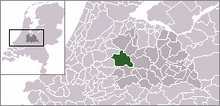 Situo de la komunumo Woerden