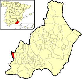 Localisation de Bayárcal