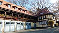 Weidners Sanatorium (ehem.): Haus 6, Pförtnergebäude und Kraftwagengebäude (Einzeldenkmal zu ID-Nr. 09304410)