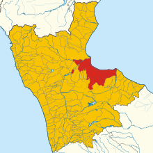 Localisation de Corigliano-Rossano