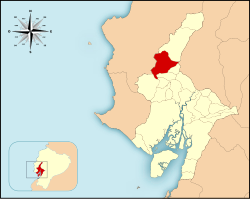 Location of the Colimes Canton.