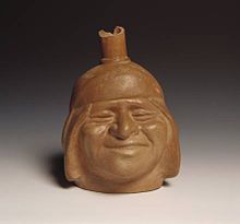 Moche ceramic portrait. Larco Museum Collection. Lima-Peru MochePortrait.jpg