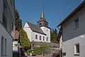 Denkmalgeschützte evangelische Kirche in Seeheim-Jugenheim, Ortsteil Ober-Beerbach, Ernsthöver Straße 14