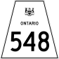 Highway 548 shield
