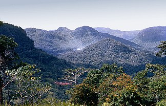 Blick aufs Owen-Stanley-Gebirge