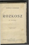 Gabriele D’Annunzio Rozkosz