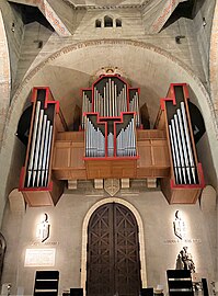 Grand orgue de l'église.