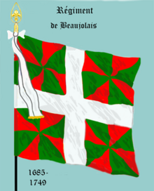 Image illustrative de l’article Régiment de Beaujolais (régiment de Traisnel)
