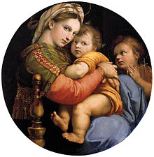 Rafael Sanzio. Virgen de la silla. 1513-1514.