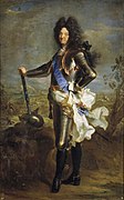 Hyacinthe Rigaud: Louis XIV, roi de France, 1701