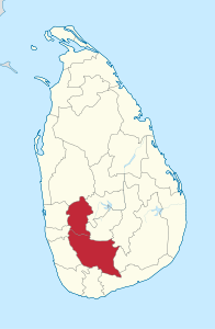 Sabaragamuwa – Localizzazione