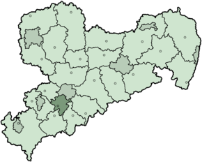 Poziția regiunii Stollberg