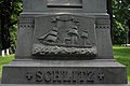 Memorial on the cenotaph of Joseph Schlitz