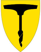 Coat of arms of Skånland Municipality (1988-2019)