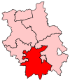 A medium constituency in the south of the county.