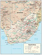 Рельєф Південно-Африканської Республіки
