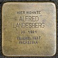 Stolperstein für Alfred Landesberg (Görresstraße 15)