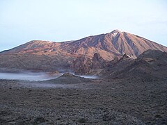 Teide, là ngọn núi cao nhất của Tây Ban Nha tại 3.718 mét.