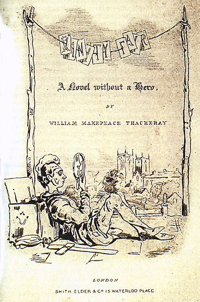Файл:Vanity Fair 1883 year Edition Cover Illustration by William Thackeray.jpg