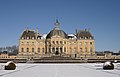 Neige à Vaux-le-Vicomte - Façade Sud