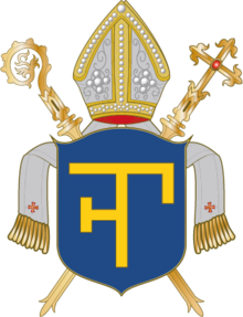 Герб Римско-католической епархии Каммин
