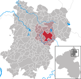 Kaart van Westerburg