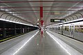 Wien U-Bahn-Station Leopoldau Bahnsteig