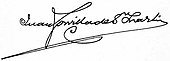 signature de Juan Zorrilla de San Martín