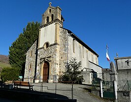 De kerk van Villeneuve