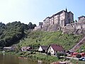 View from the bridge over Sázava to the castle