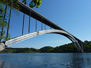 Moldaubrücke Žďákov Žďákovský most