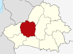Барановичская область на карте