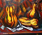 "Pumpkins", oil on canvas, 2012