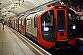 A 2009 stock Victoria line train at Pimlico