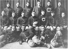 Team picture of men in sweaters