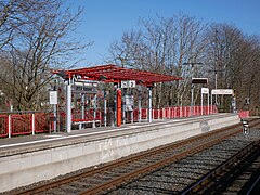 Kaarst, Bahnsteiggleis 2