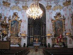 In de kerk