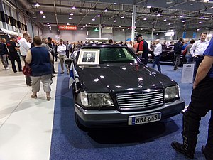Ahtisaaris Mercedes-Benz S