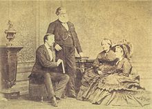 The main members of the Brazilian imperial family in 1875 Alberto Henschel - A Familia Imperial.jpg