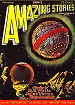 Amazing Stories cover image for February 1928