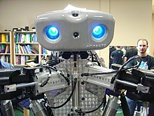 Monty, a telemanipulation prototype from Anybots Anybots robot monty.jpg