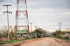 Main street in Brazo Largo