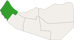 Location of AwdalState in Somalia