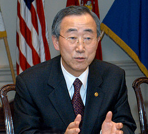 Cropped image of Ban Ki-moon. Description: Sou...