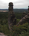 The Barbarine column in autumn