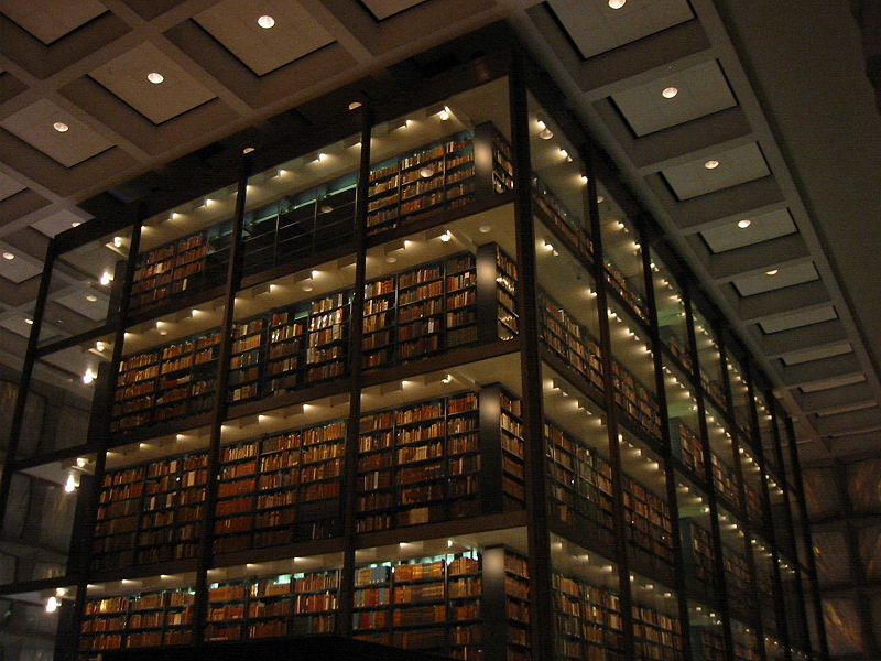 Archivo:Beinecke Library interior 2.JPG