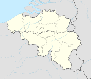 Десант на форт Ебен-Емаель. Карта розташування: Бельгія